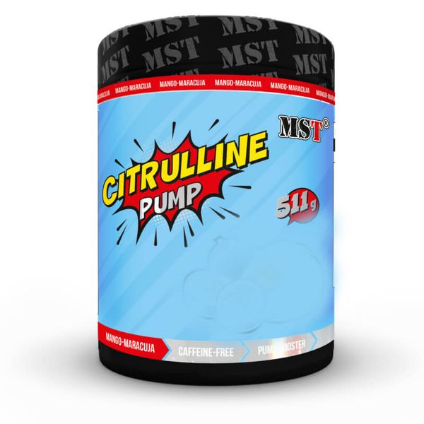 Цитруллин MST Citrulline Pump, 511 г. 123357 фото