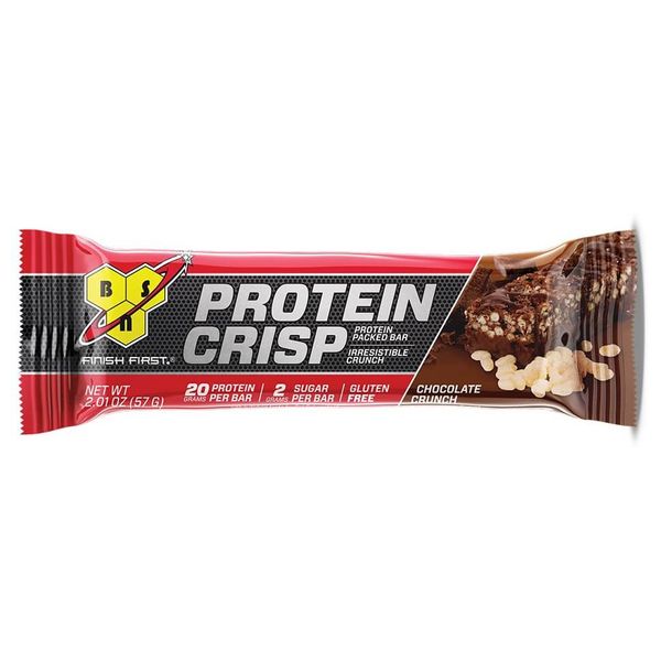 Протеїновий батончик BSN Protein Crisp, 56 г. 02275 фото