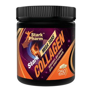 Коллаген Stark Pharm Collagen Peptides 1000 мг, 250 таб. 123646 фото