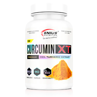 Куркумін Genius Nutrition Curcumin-XT, 90 капс. 124074 фото