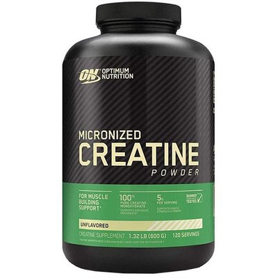 Креатин Optimum Nutrition (USA) Creatine Powder (creapure), 600 г. 100481 фото