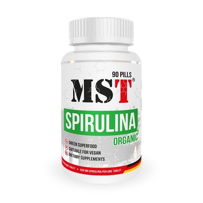 Спируліна MST Spirulina, 90 таб. 123618 фото