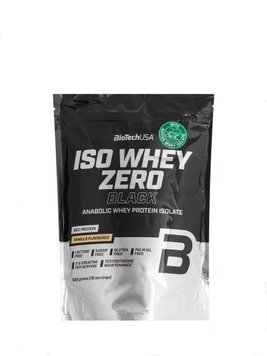 Протеин изолят BiotechUSA Iso Whey Zero Black, 500 г. 02816 фото