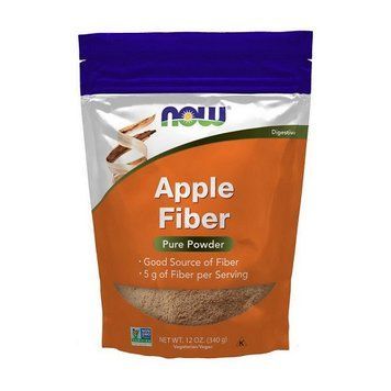 Добавка NOW Apple Fiber, 340 г. 123129 фото