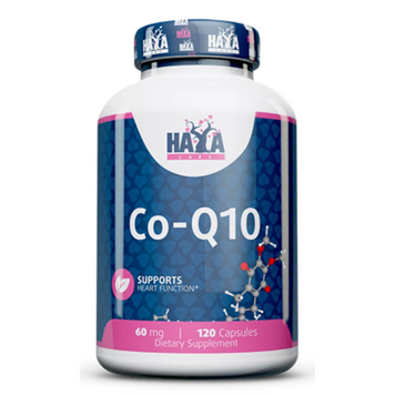 Коензим Haya Labs Co-Q10 60 mg 120 капс.	 12429607 фото