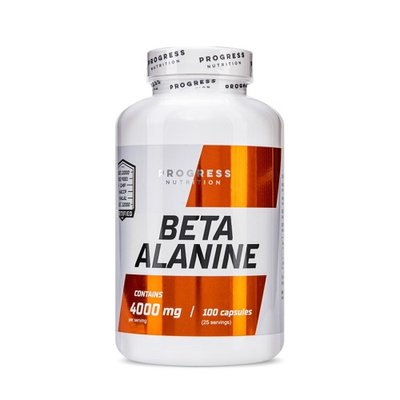 Бета-аланін Progress Nutrition Beta Alanine, 100 капс. 122553 фото