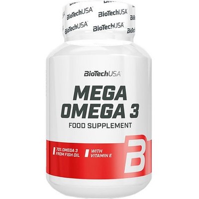 BiotechUSA Mega Omega 3, 90 капс. 122224 фото