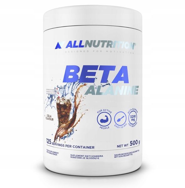 Бета-аланин All Nutrition Beta-Alanine, 500 г. 04093 фото