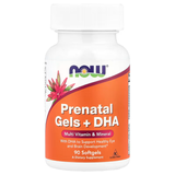 Добавка NOW FOODS Prenatal Gels + DHA 90 софтгель. 12429691 фото