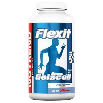 Добавка для суглобів Nutrend Flexit Gelacoll caps, 360 капс. 122785 фото