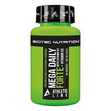 Мультивітаміни Scitec Nutrtion AthleticLine Mega Daily Forte, 90 капс. 121242 фото