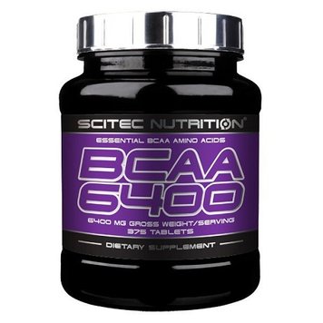 Амінокислоти Scitec Nutrition BCAA 6400, 375 таб. 100745 фото