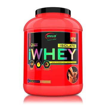 Протеїн ізолят Genius Nutrition iWhey isolate, 2000 г. 04782 фото