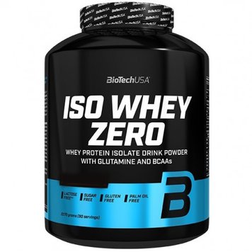 Протеїн ізолят BiotechUSA Iso Whey Zero, 2270 г. 00051 фото