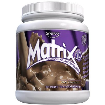 Протеїн комплексний Syntrax Matrix 1.0, 454 г. (Молочний шоколад) 01499 фото