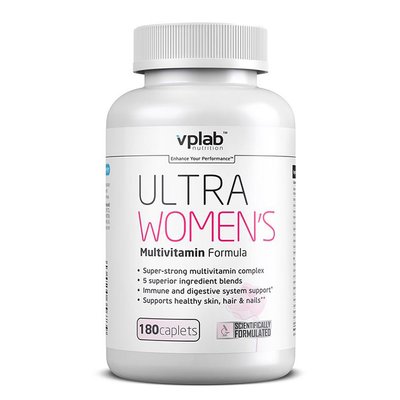 Вітаміни для жінок VPLab Ultra Women Multivitamin, 180 капс. 122265 фото