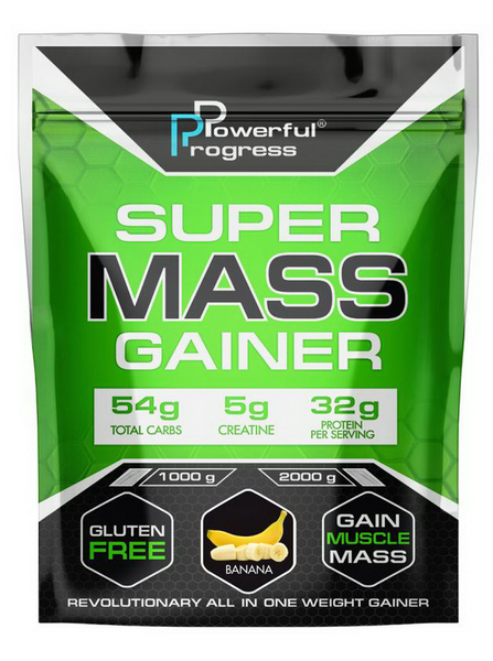 Гейнер Powerful Progress Super Mass Gainer, 2000 г. 03967 фото