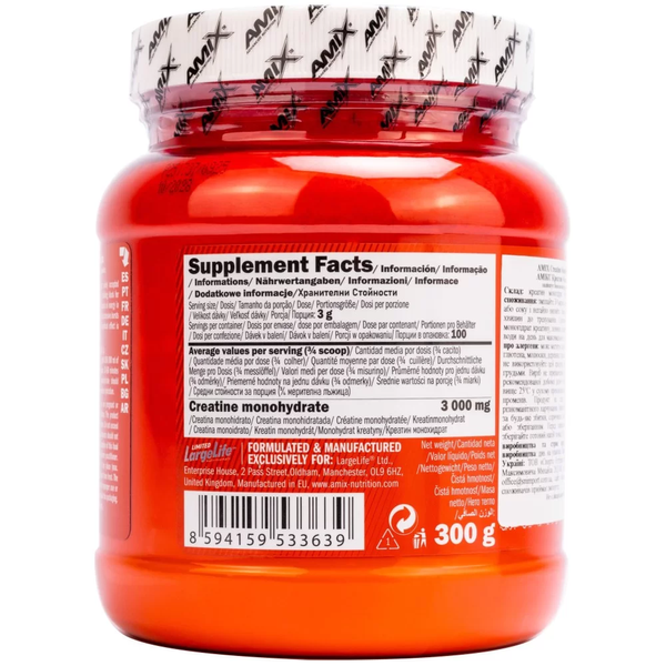 Креатин Amix  Creatine monohydrate 300 г. 1224165 фото