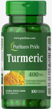 Куркумін Puritan's Pride Turmeric 400 mg 100 капс. 12429484 фото