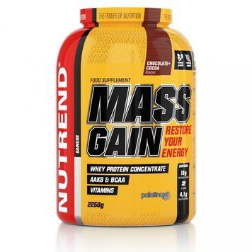 Гейнер Nutrend Mass Gain, 2250 г. 03132 фото