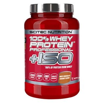 Протеїн сироватковий Scitec Nutrition Whey Protein Prof.+ISO, 870 г. 00537 фото