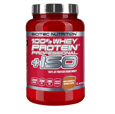 Scitec Nutrition Whey Protein Prof.+ISO, 870 г. (Ваніль) 00537 фото