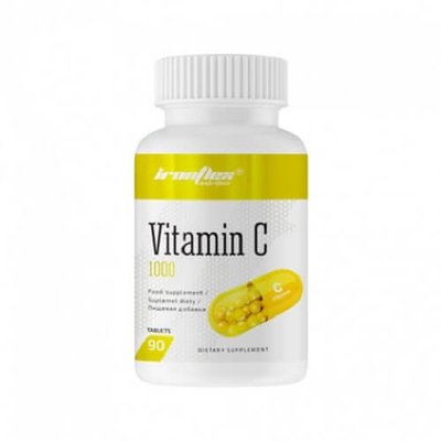 Вітамін С IronFlex Vitamin C, 90 таб. 121824 фото