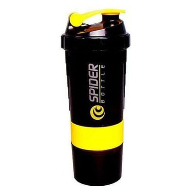 Шейкер Spider Bottle - Shaker Mini2Go, 500 мл. (Чорно-жовта) 121316 фото
