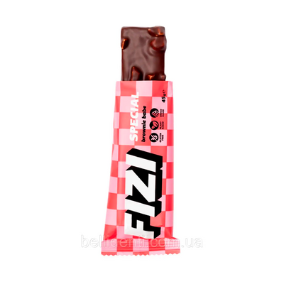 Протеїновий батончик FIZI Шоколадний батончик "Brownie Babe", 45 г. 124476 фото