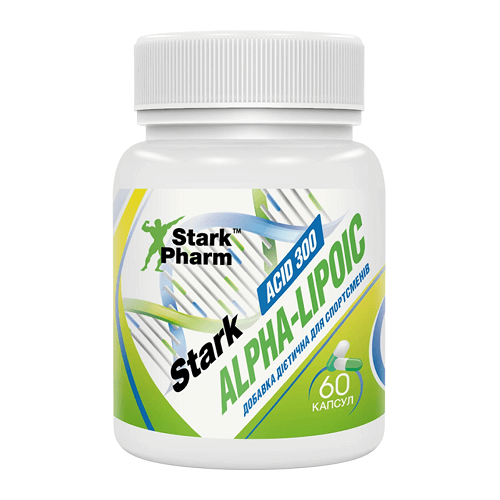 Альфа-липоевая кислота Stark Pharm Alpha Lipoic Acid 300 мг, 60 капс. 123624 фото