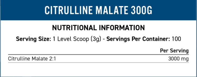 Цитрулин Applied Nutrition Citruline Malete 2:1 300 г. 12429587 фото