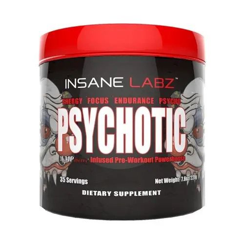 Передтрен Insane Labz Psychotic, 220 г. 122231 фото