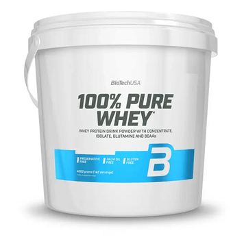 Протеїн сироватковий BiotechUSA 100% Pure Whey, 4000 г. 04532 фото