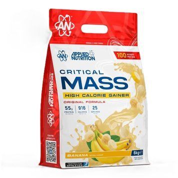 Гейнер Applied Nutrition Critical Mass Original 6000 г. (Банан) 12429588 фото