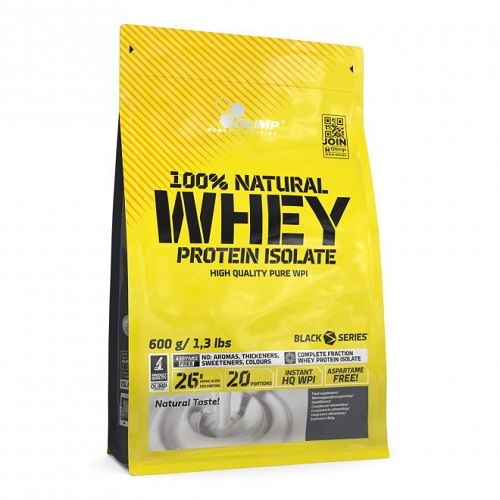 Протеин изолят OLIMP 100% Natural Whey Protein Isolate, 600 г. 123362 фото