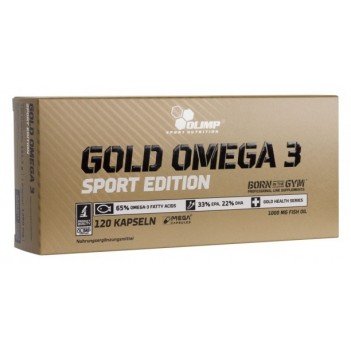 Омега OLIMP Gold Omega-3 SPORT, 120 капс. 100315 фото