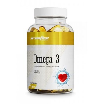 Омега IronFlex Omega 3, 180 капс. 121546 фото