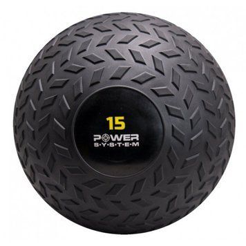 PowerSystem SlamBall Мяч для кроссфита и фитнеса 15 кг, PS-4117 122878 фото