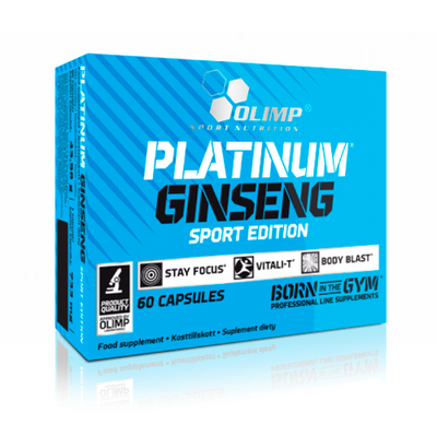 Добавка Olimp Platinum Ginseng Sport Edition, 60 капс. 124213 фото