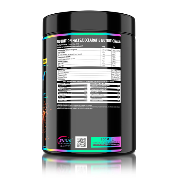 Протеїн ізолят Genius Nutrition iWhey isolate, 900 г. 04600 фото
