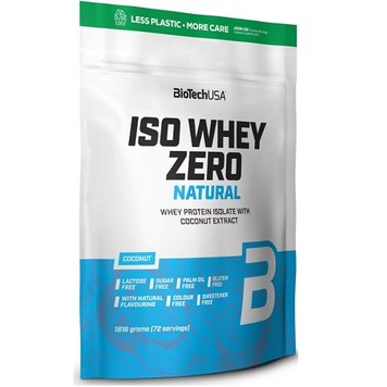 Протеин изолят BiotechUSA Iso Whey Zero Natural, 1816 г. 02283 фото