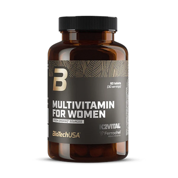 Вітаміни для жінок BiotechUSA Multivitamin for Women from organic sources 60 табл. 12429716 фото