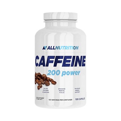 Кофеїн All Nutrition Caffeine 200, 100 капс. 121936 фото
