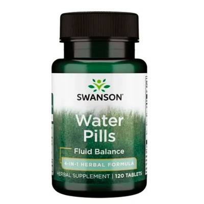 Жироспалювач Swanson Water Pills, 120 табл. 124225 фото
