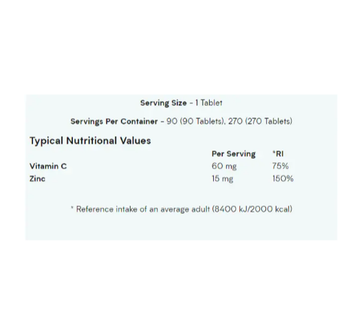Цинк MyProtein Zinc, 90 таб. 122602 фото