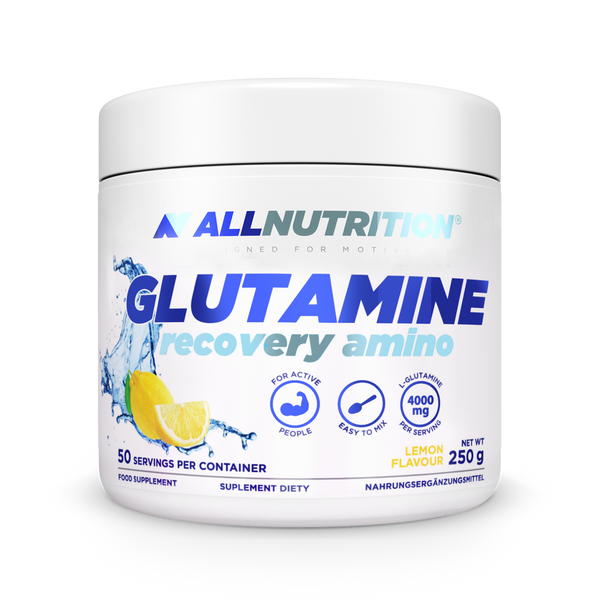 Глютамин All Nutrition Glutamine Recovery Amino, 250 г. 02250 фото