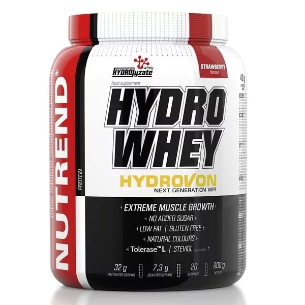 Протеїн гідролізат Nutrend Hydro Whey, 800 г. 03063 фото