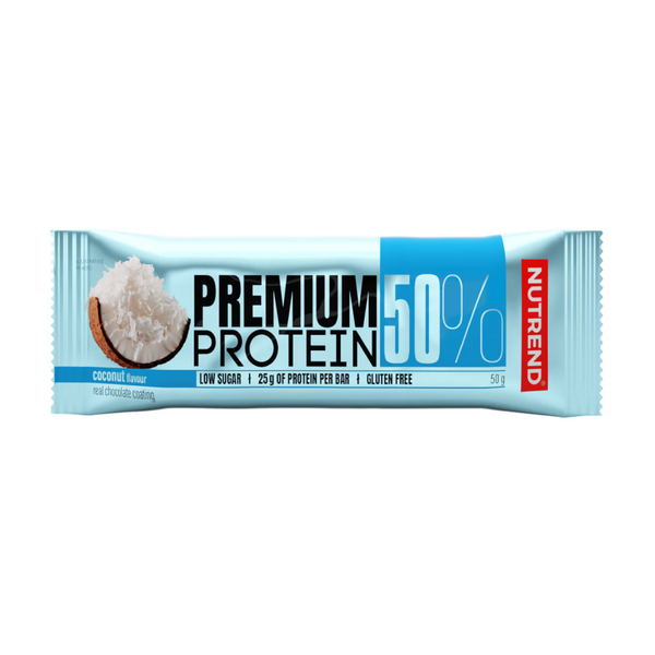 Протеиновый батончик Nutrend Premium protein 50 bar, 50 г. 02459 фото