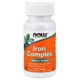 Залізо NOW Iron Complex, 100 таб. 123573 фото