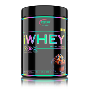 Протеин изолят Genius Nutrition iWhey isolate, 900 г. 04602 фото